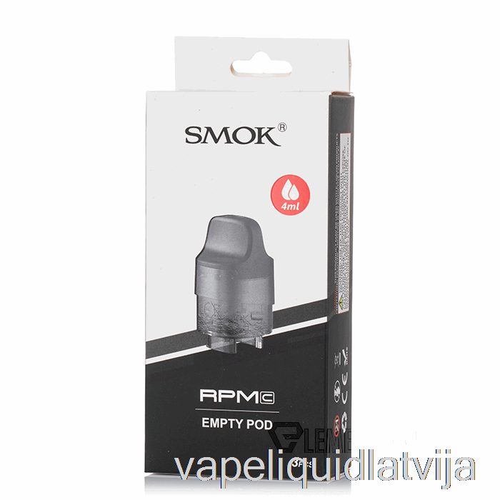 Smok Rpm C Nomaiņas Pods 4ml Rpm C Pods Vape šķidrums